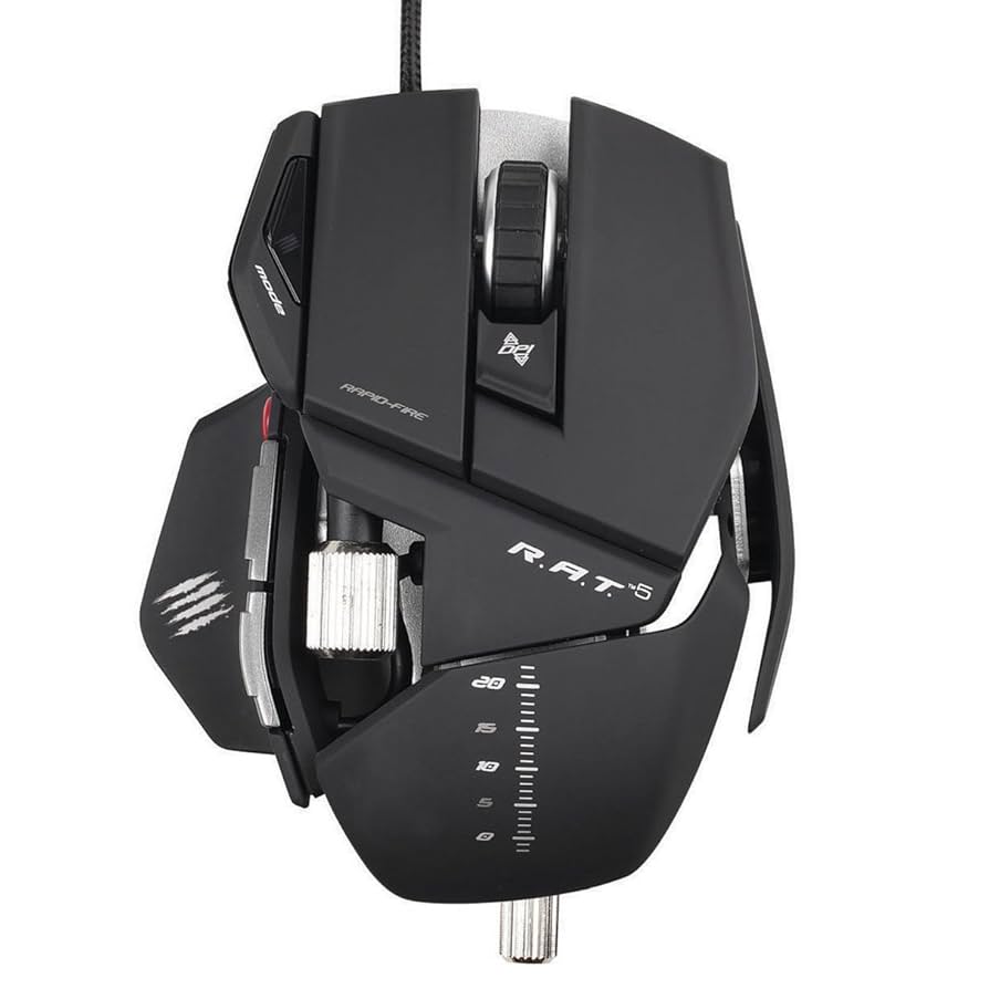 その他 MAD CATZ MC-X55 Amazon.com: Mad Catz R.A.T.5 電競滑鼠,適用於PC 和Mac : 電動遊戲